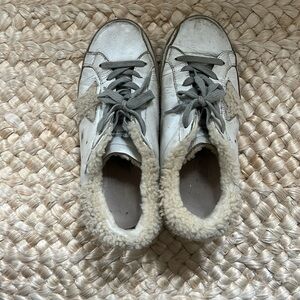 Golden Goose Shearling Sneakers
